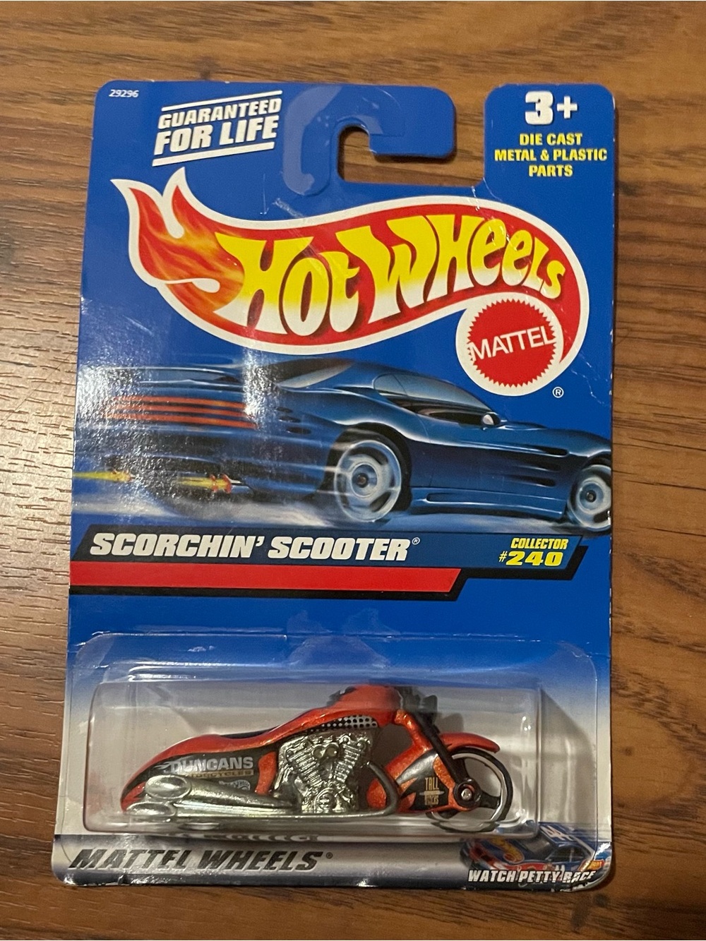 Hot Wheels 2000 Scorchin' Scooter Kids Toy - Red